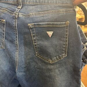 GUESS Women's Blue Denim Jeans
